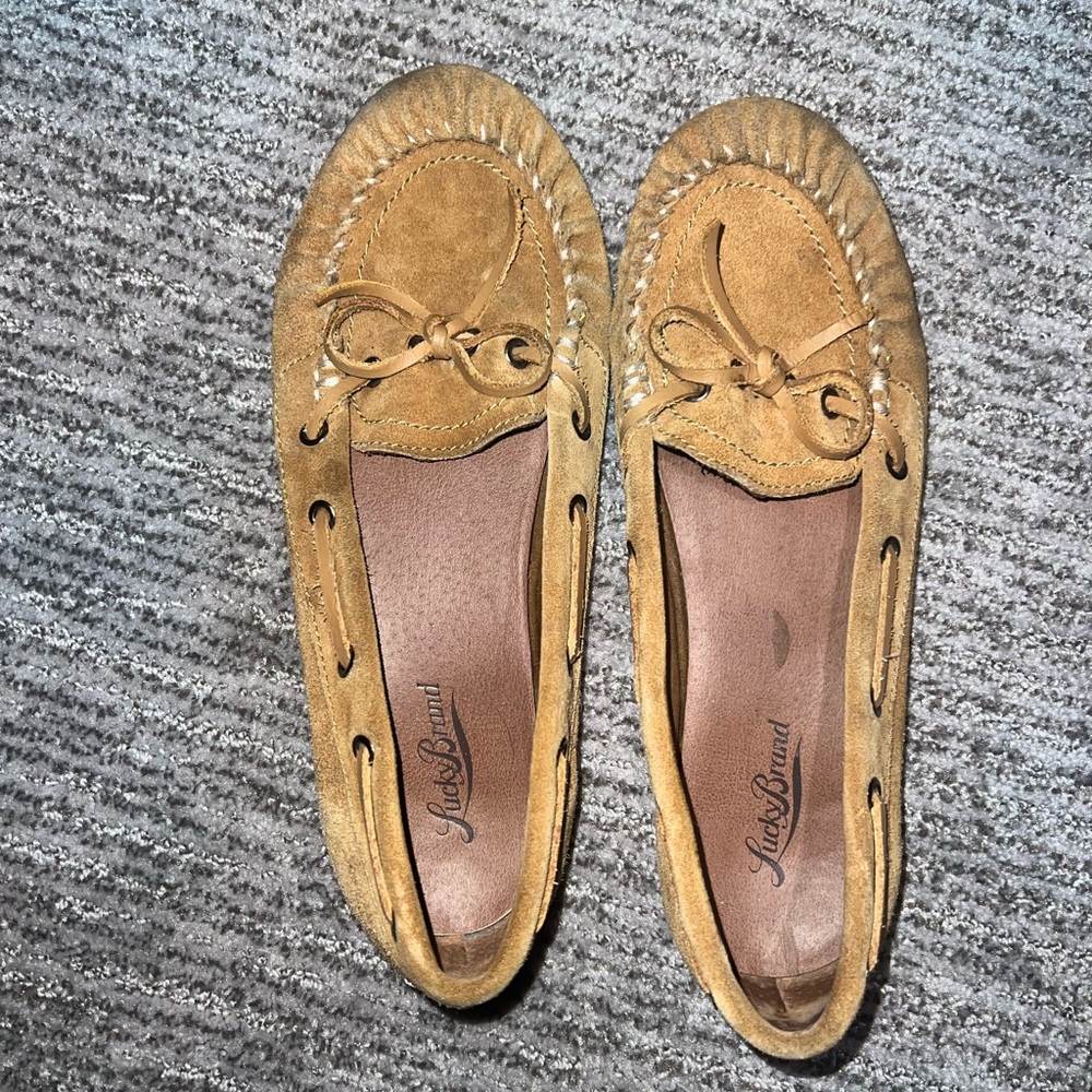Lucky Brand Women's Brown Moccasins